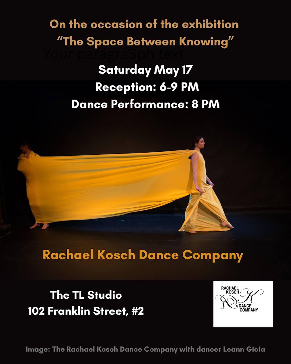 The Space Between Knowing - Rachael Kosch Dance Company